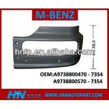 MERCEDES BENZ TRUCK CORNER BUMPER mercedes benz camion pièces mercedes benz camion pièces de rechange 9738800470 LH 9738800570 RH